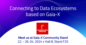 Press release Hannover Messe Gaia-X community